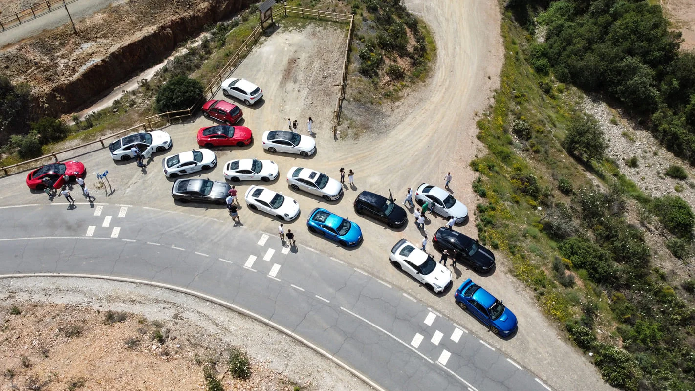 Ilustración ejemplo de trabajo de Eurocrew Stance Weekend